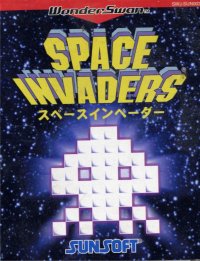 Space Invaders WonderSwan  box art